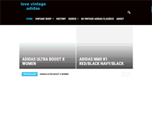 Tablet Screenshot of lovevintageadidas.com